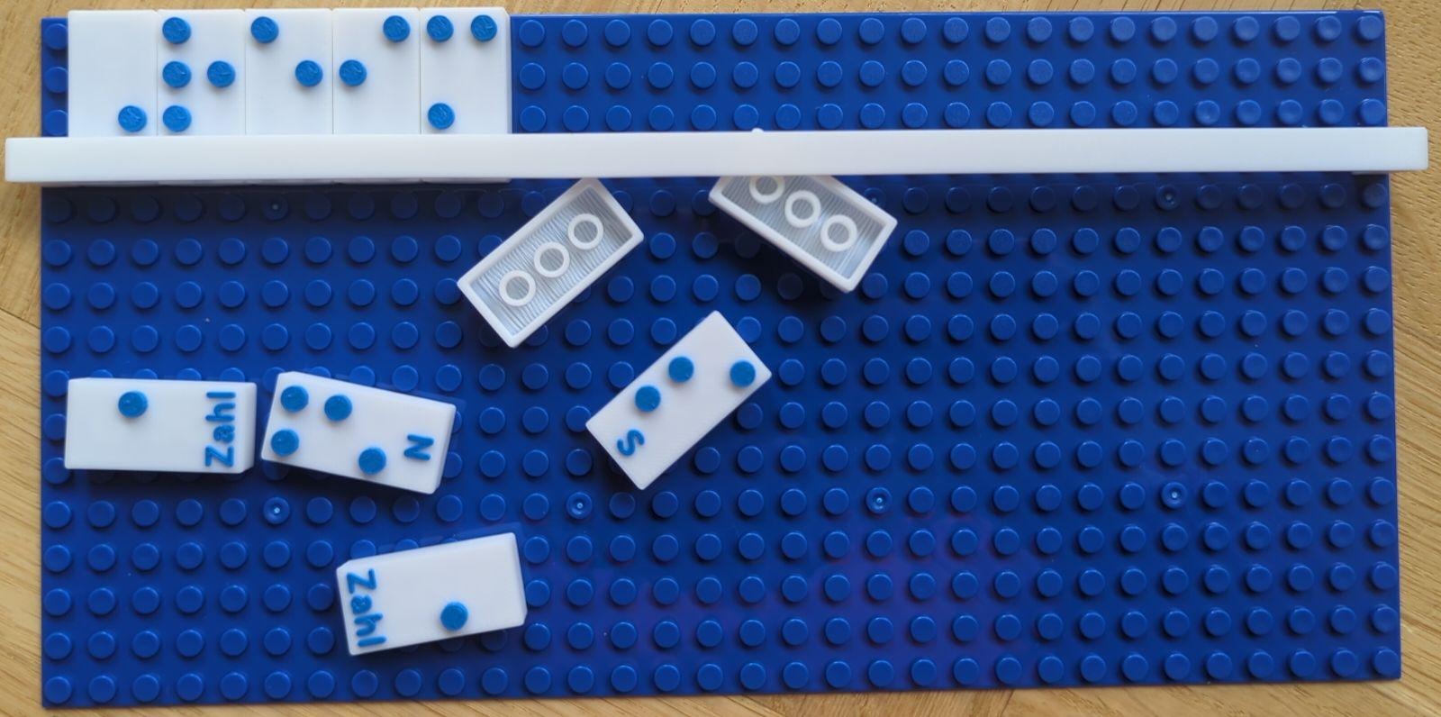 Cover for Customizable LEGO Compatible Braille Bricks