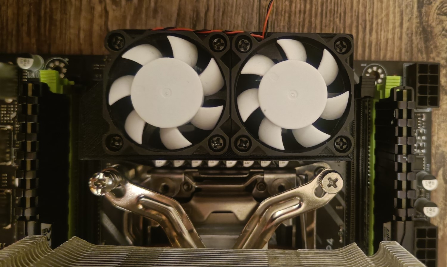 VRM fan mount x99 P4 by LazyEpic | Download free STL model | Printables.com