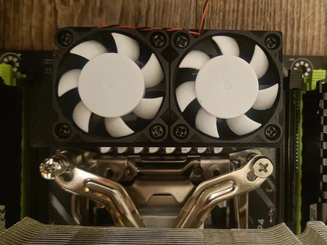 VRM fan mount x99 P4