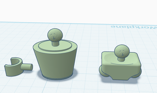 abdomen and crotch peaces of fred the robot 3D model