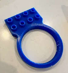 DUPLO-Compatible Ball Tube Holder (Vertical)