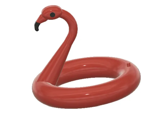 Schwimmring Flamingo
