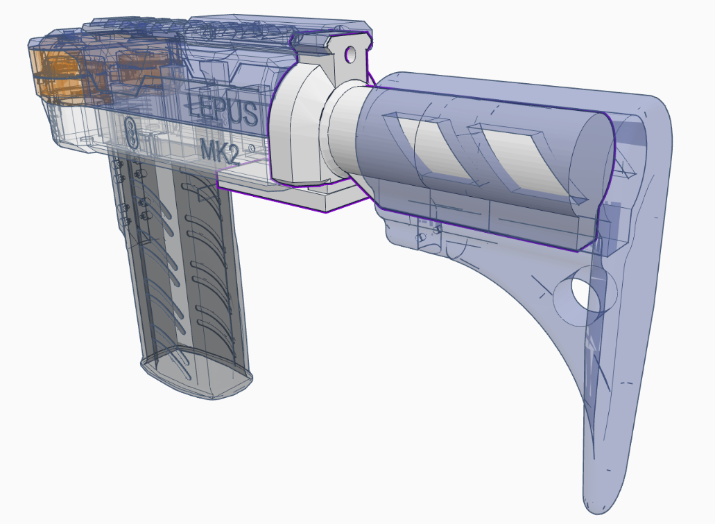 Lepus buffer tube