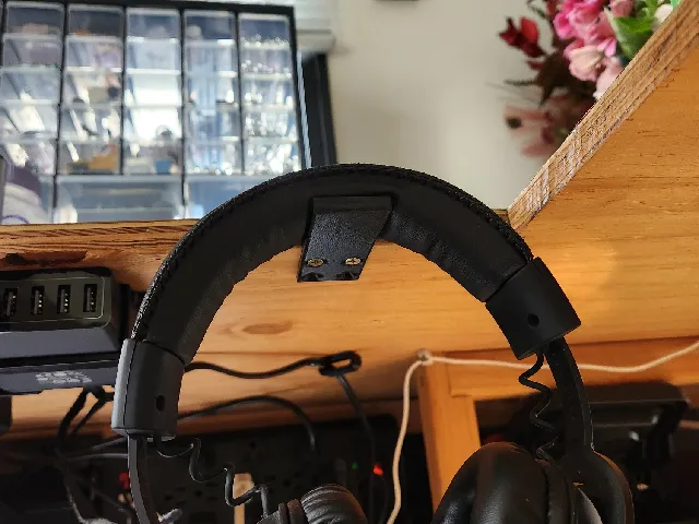 Under Desk Headphone Hook