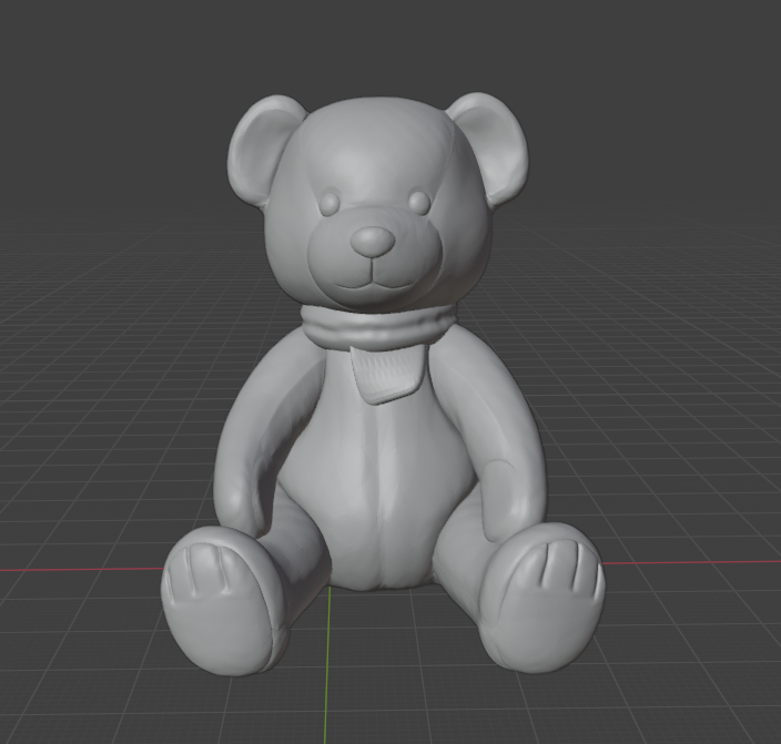 Teddy Bear With Scarf