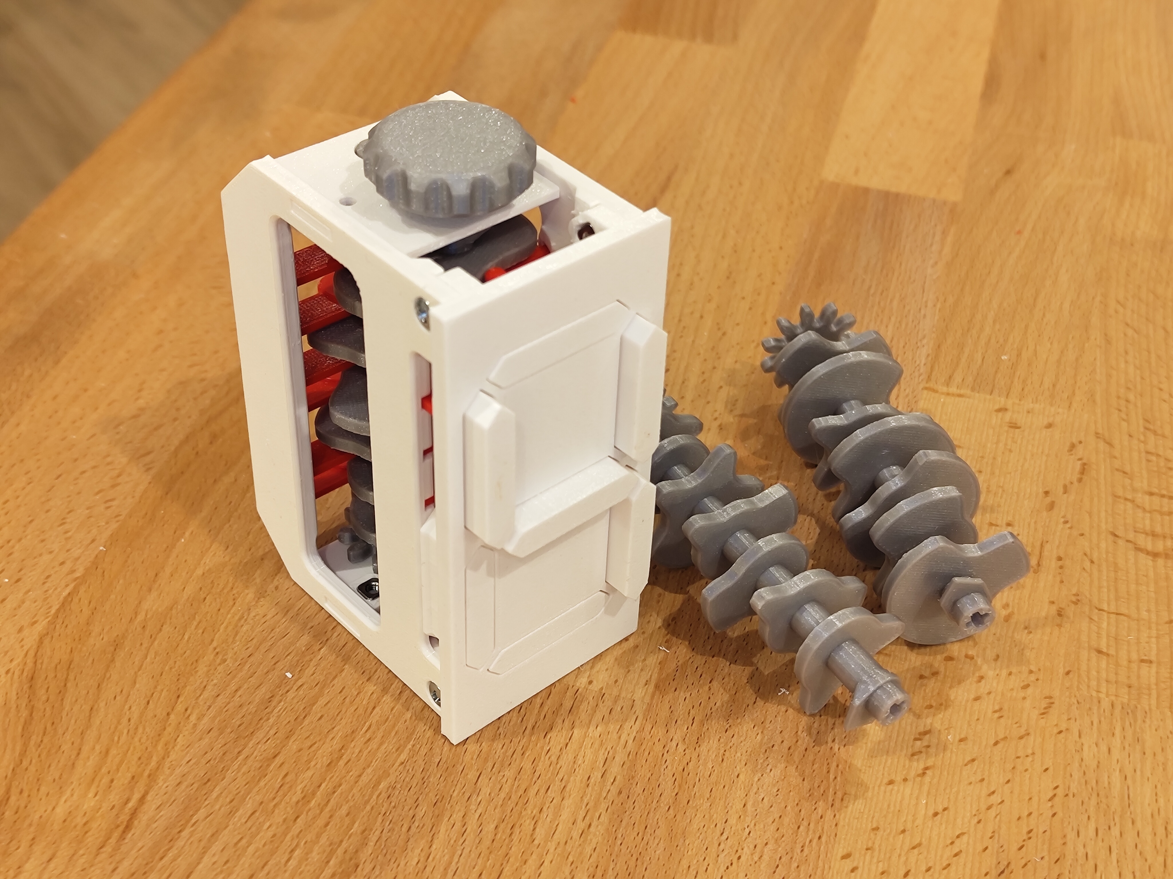 Mechanical Seven Segment Display