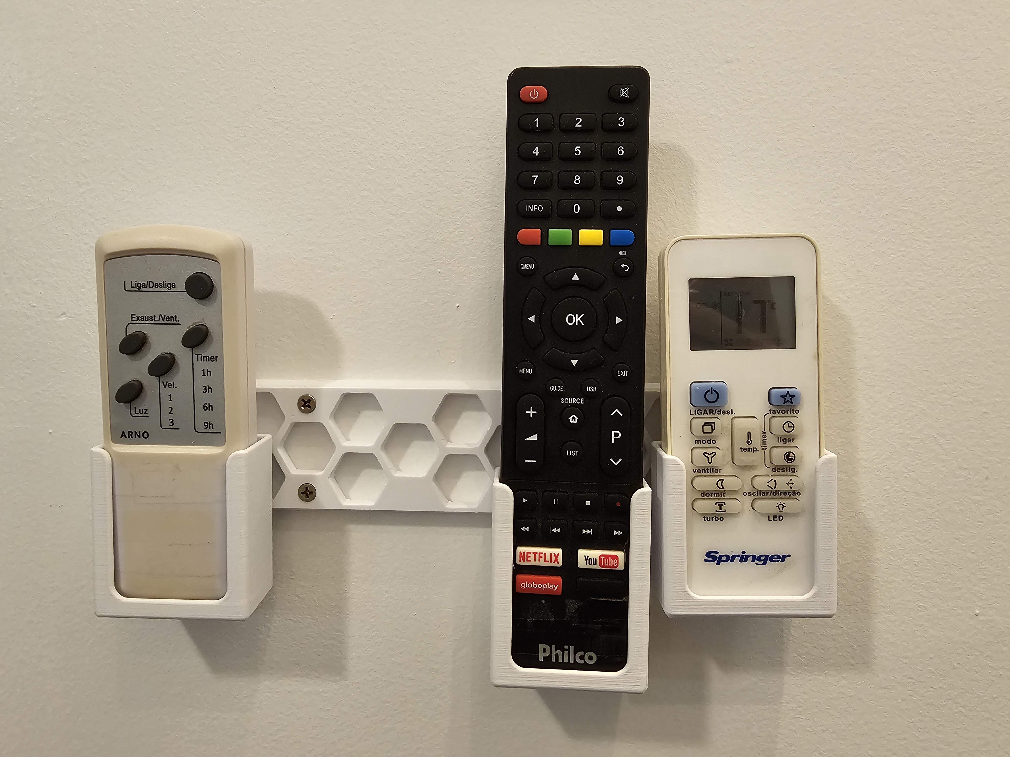 HSW parametric mount for any rectangular remote