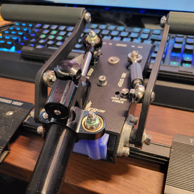VKB T-Rudder Mk IV Hydraulic Damper Mount by jubuttib | Download