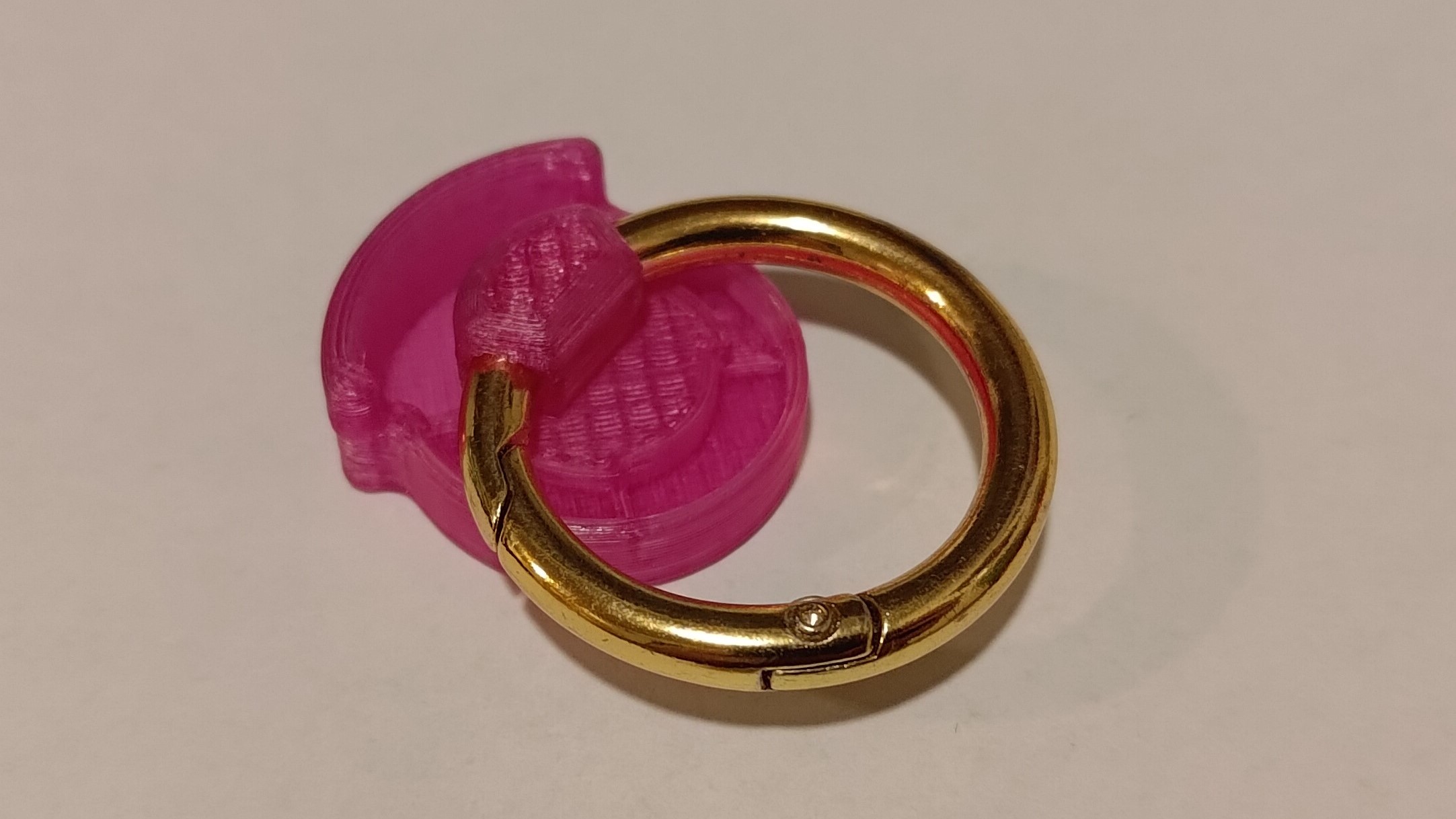 Miniatura 4 do modelo 3D Keychain Ring Holder
