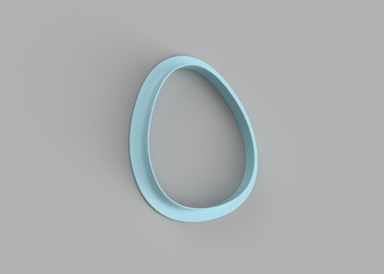 Easter Egg Cookie Cutter