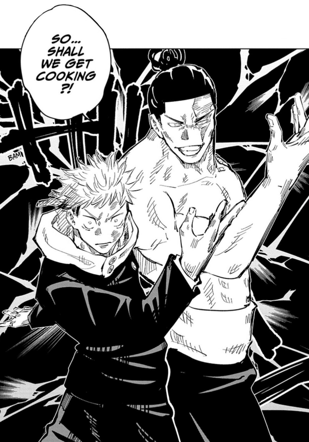 Yuji Itadori & Todo Get Cooking - Jujutsu Kaisen Mms Ams By Triple G 