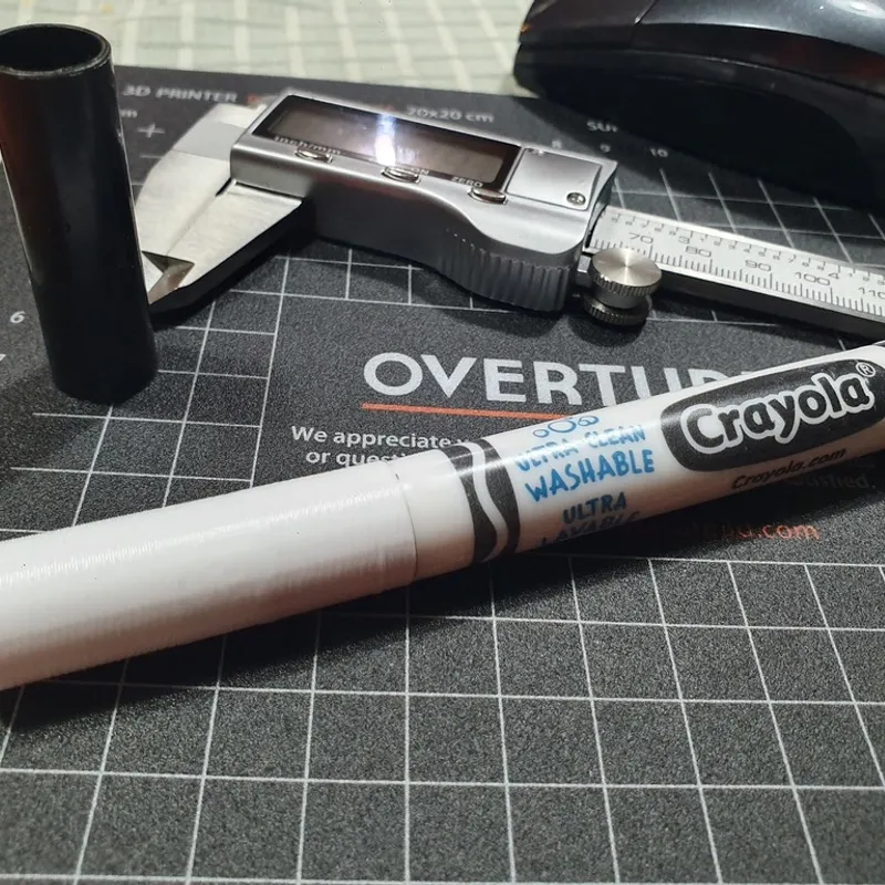 Crayola compatible marker cap replacement by Steve Hanov