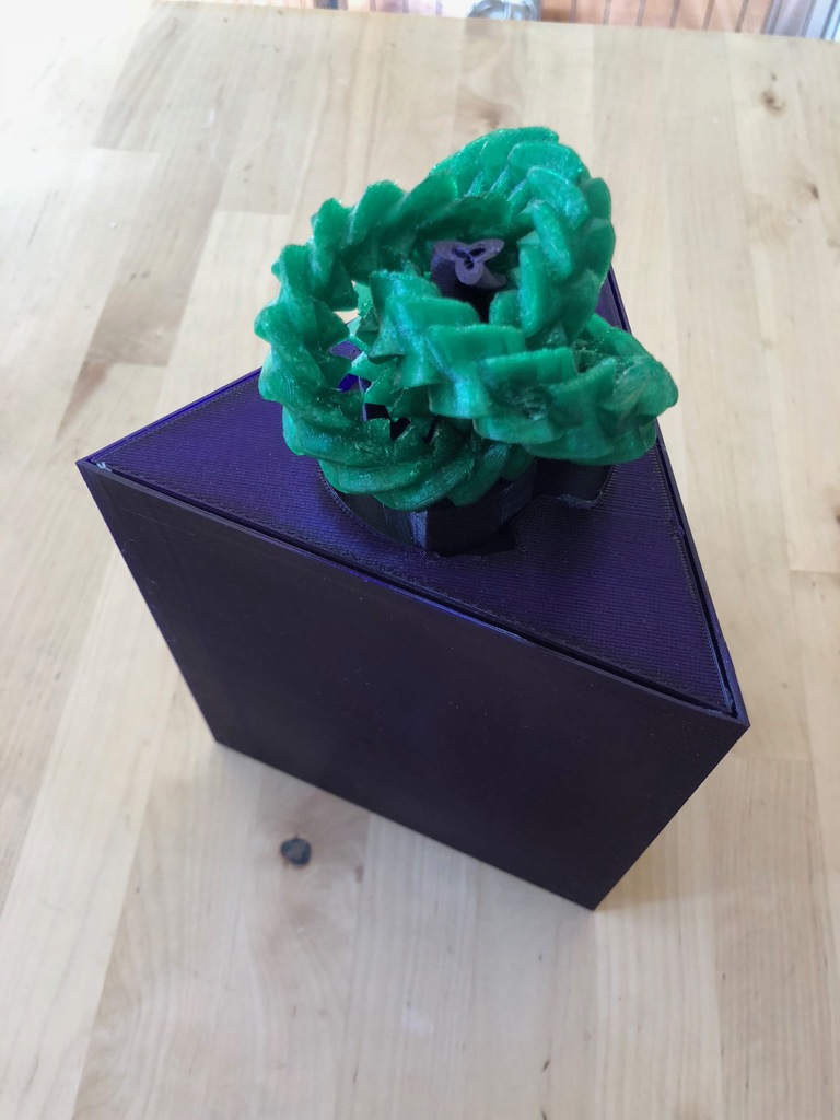 Powered Triple Gear with Triangle Box Stand