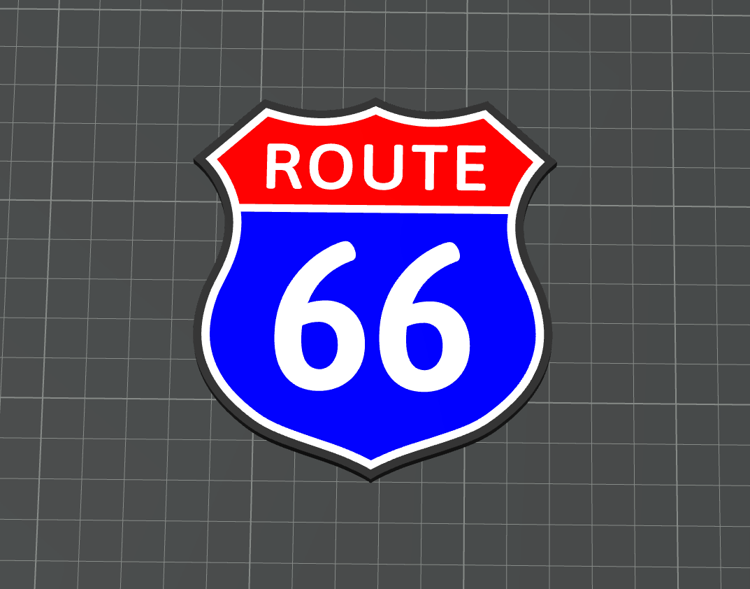 Route 66 logo