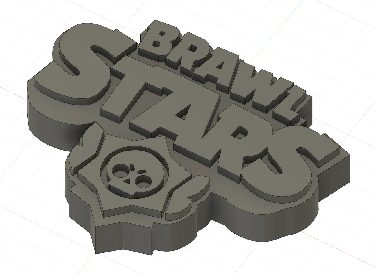 Brawl Stars Logo by Ari Puksô | Download free STL model | Printables.com