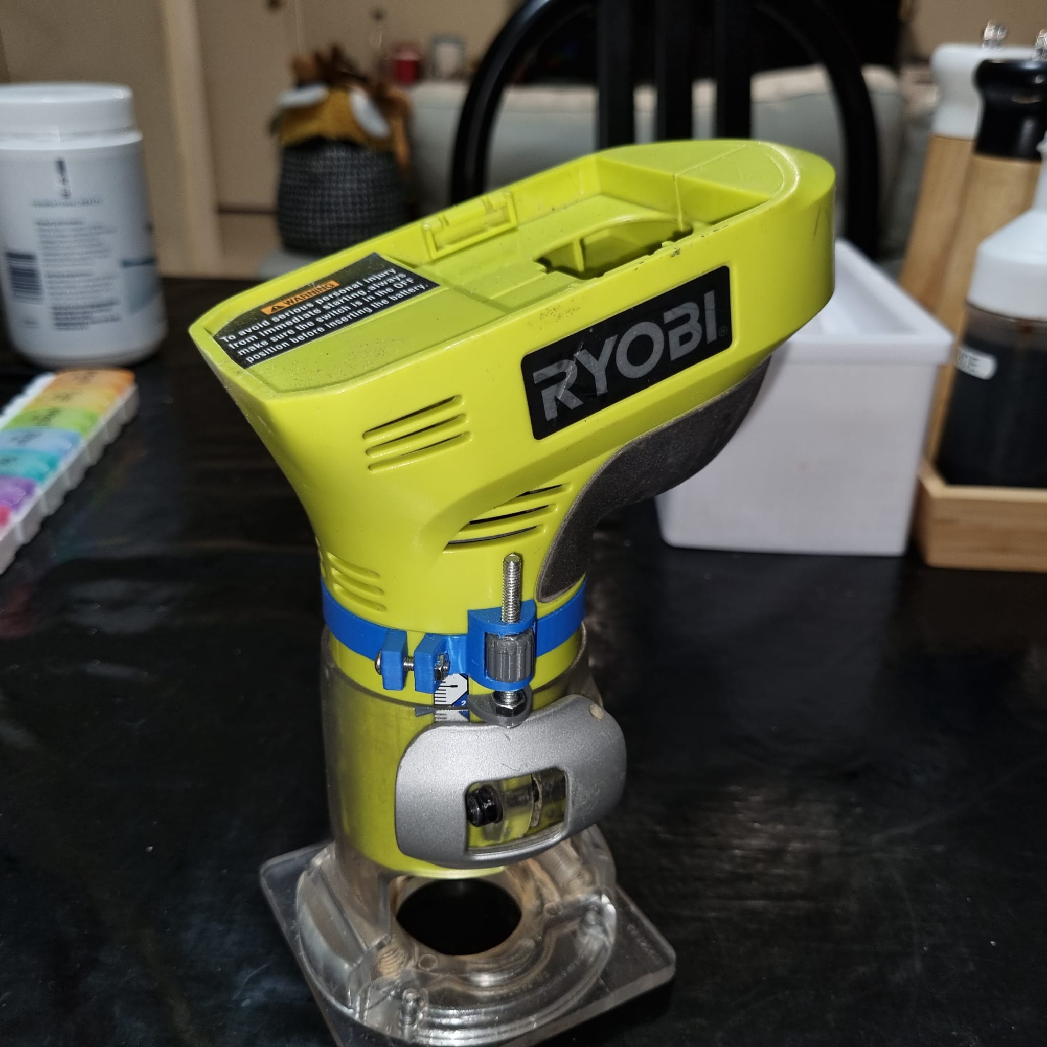 Ryobi Trim Router Micro Adjuster by Mike2121 | Download free STL model ...