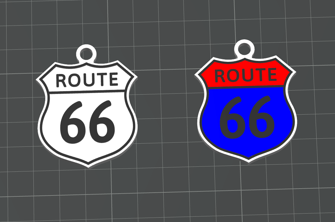 route-66-keychain-by-du-an-medl-n-download-free-stl-model