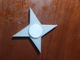 Make a Ninja Star Fidget Spinner - Make