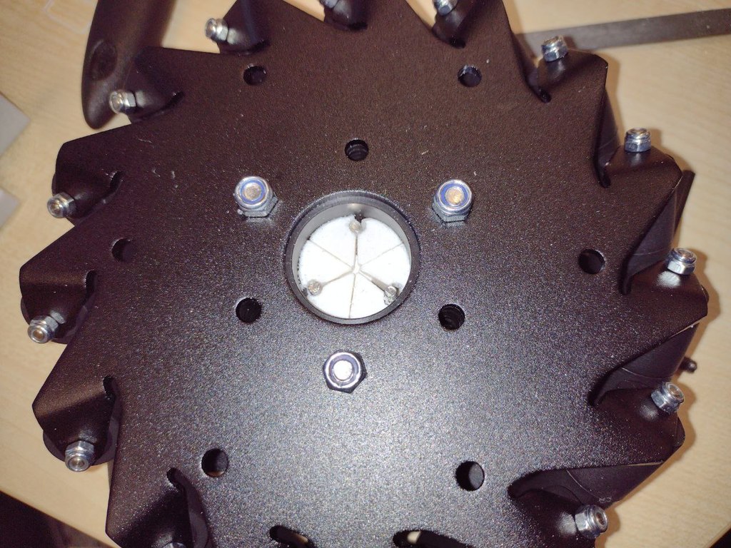 Mechanum wheel mount for pib.rocks by Jürgen Weigert | Download free ...