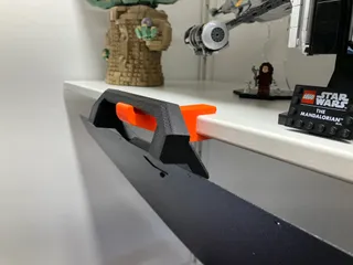 Prusa Enclosure Hinged Lid Hook / Holder