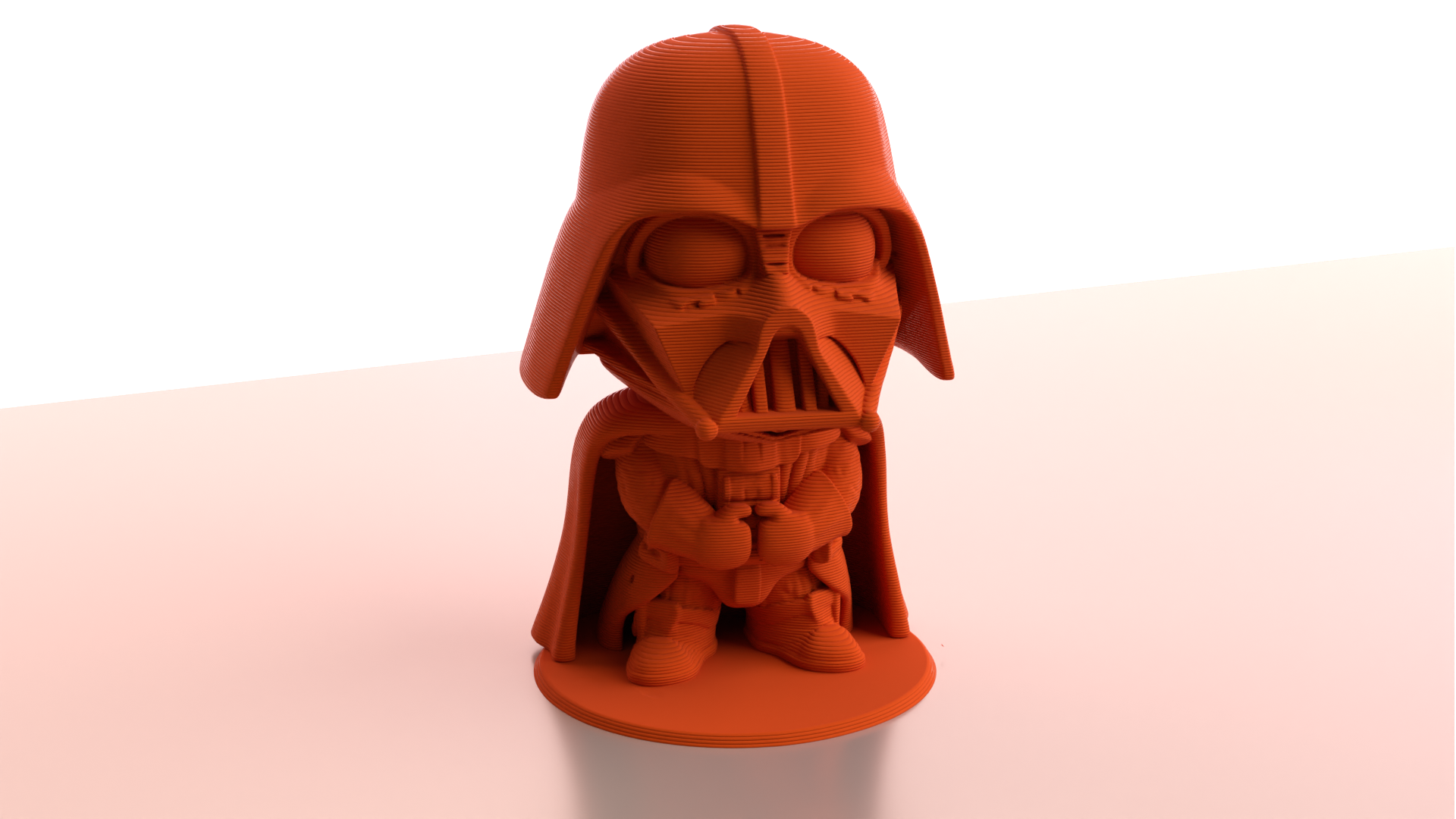 Cute Darth Vader Figurine