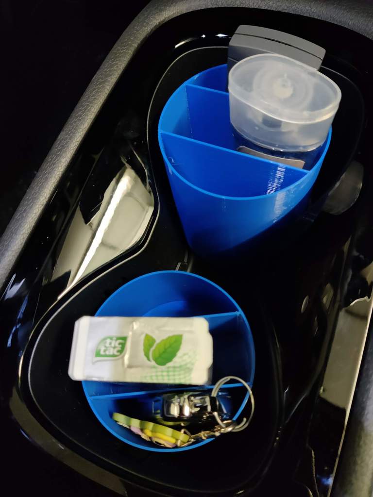 Cup holder organizer for in the car by BartPe | Download free STL model ...