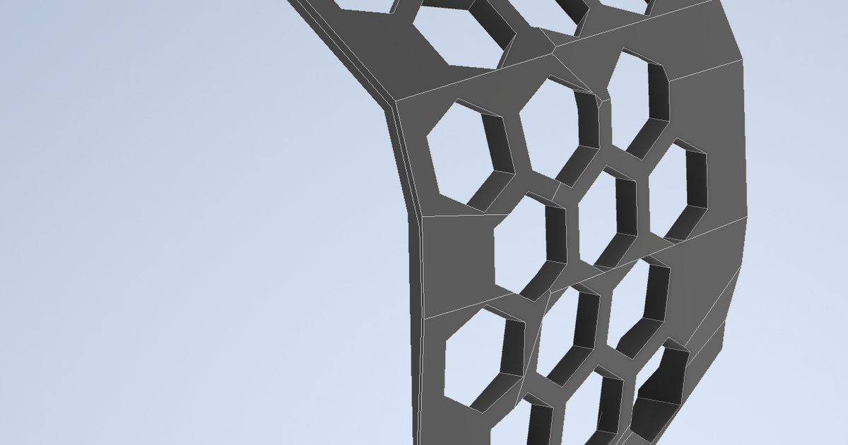 SB2209 / SB2240 Cable Cover Hex shaped ventilation by Zanna44