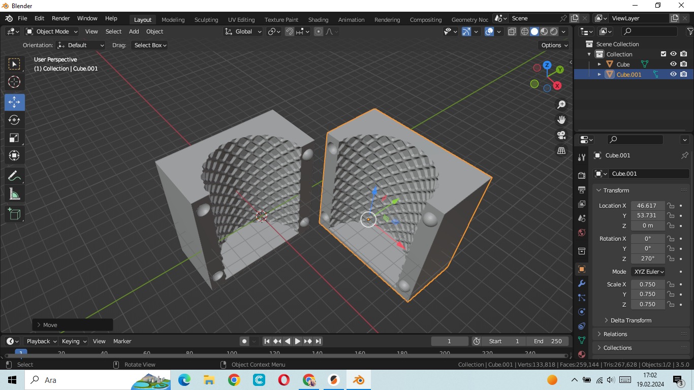 Miniatura 3 do modelo 3D candle mold