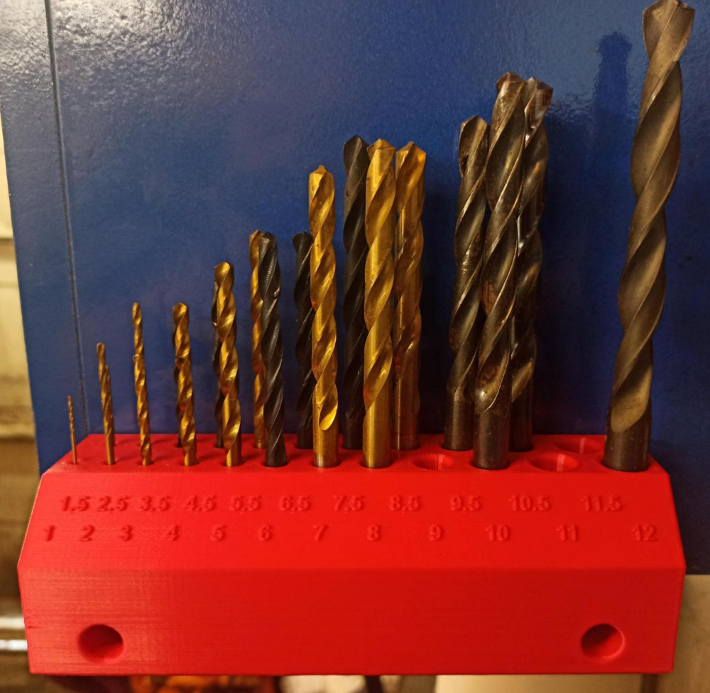 Drill Bits Holder / Bohrer-Halterung