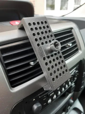 Heavy duty holder base plate for Citroen Jumpy II