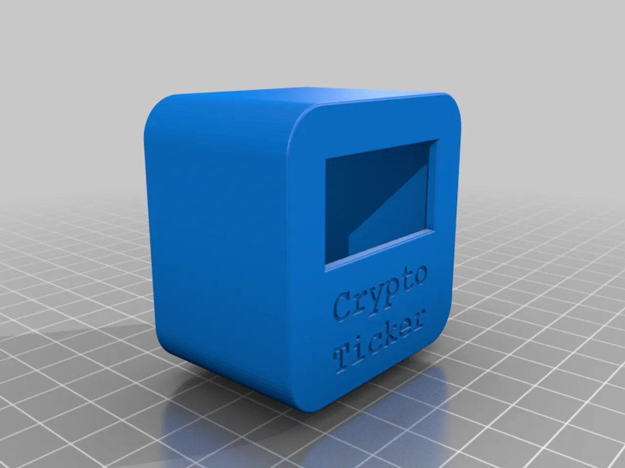 Crypto Ticker - Cryptocurrency Price Display by PhilippHee | Download free  STL model | Printables.com