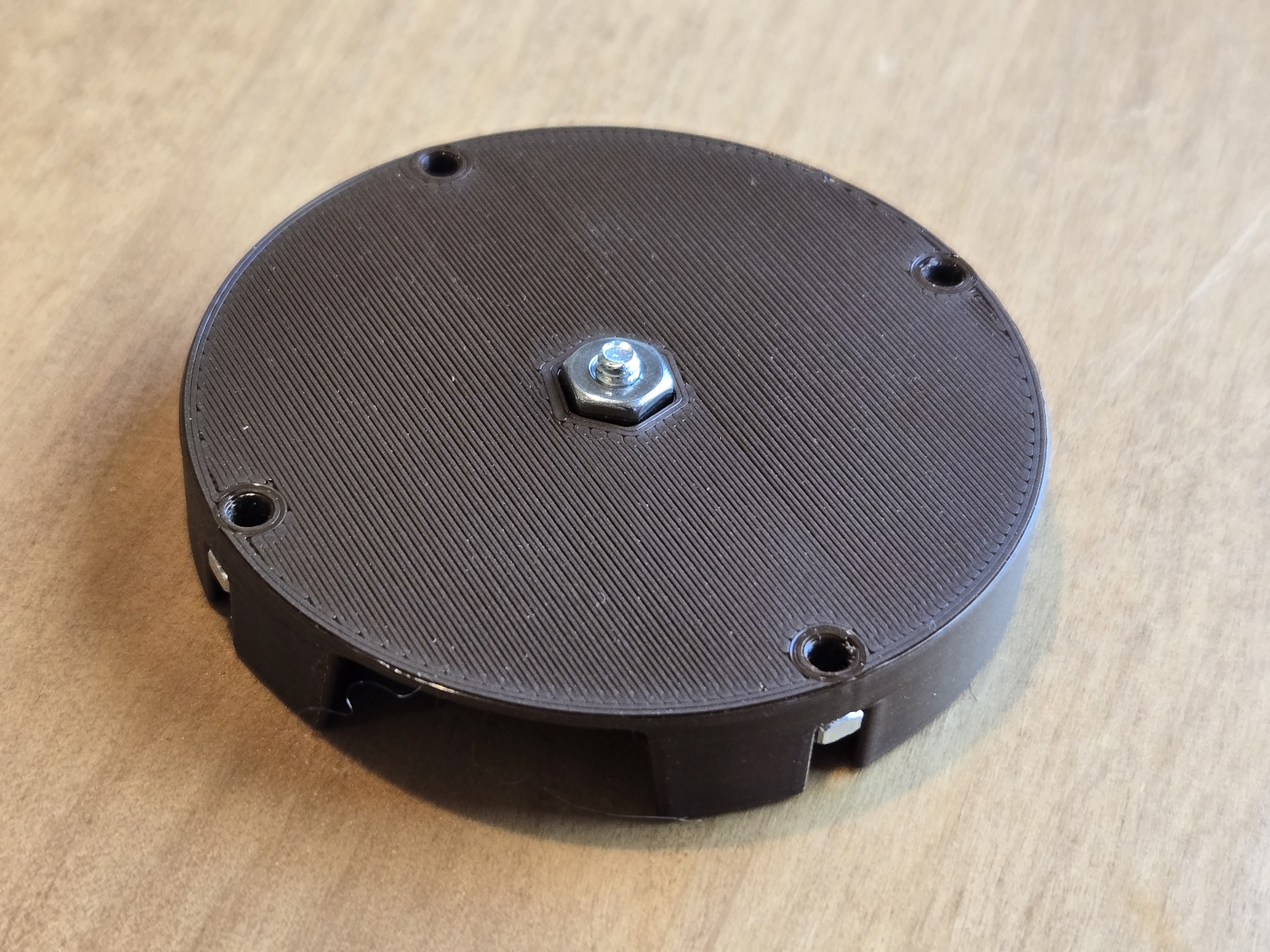 Headamame headband mount with nuts 3D model