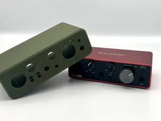 Full Cover for Focusrite Scarlett Solo 3rd Gen – Protective Dust Cover with Customizable Accent Panels