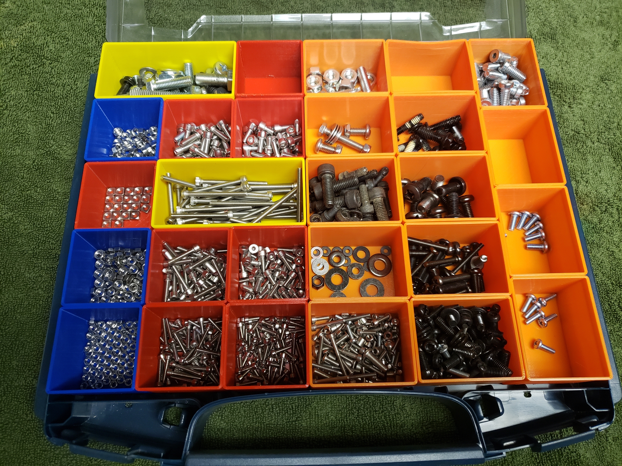 Junk Drawer Organizer Boxes by kornon, Download free STL model