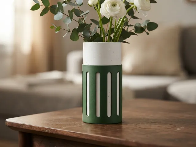 The FLORA-SLEEVE  Modern Decorative Vase