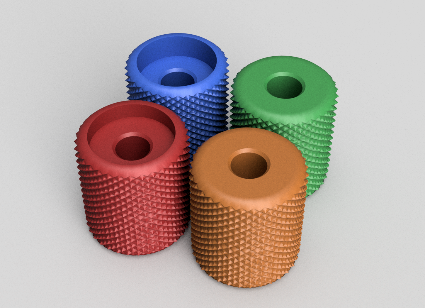 Miniatura 2 do modelo 3D Grippy potentiometer knobs