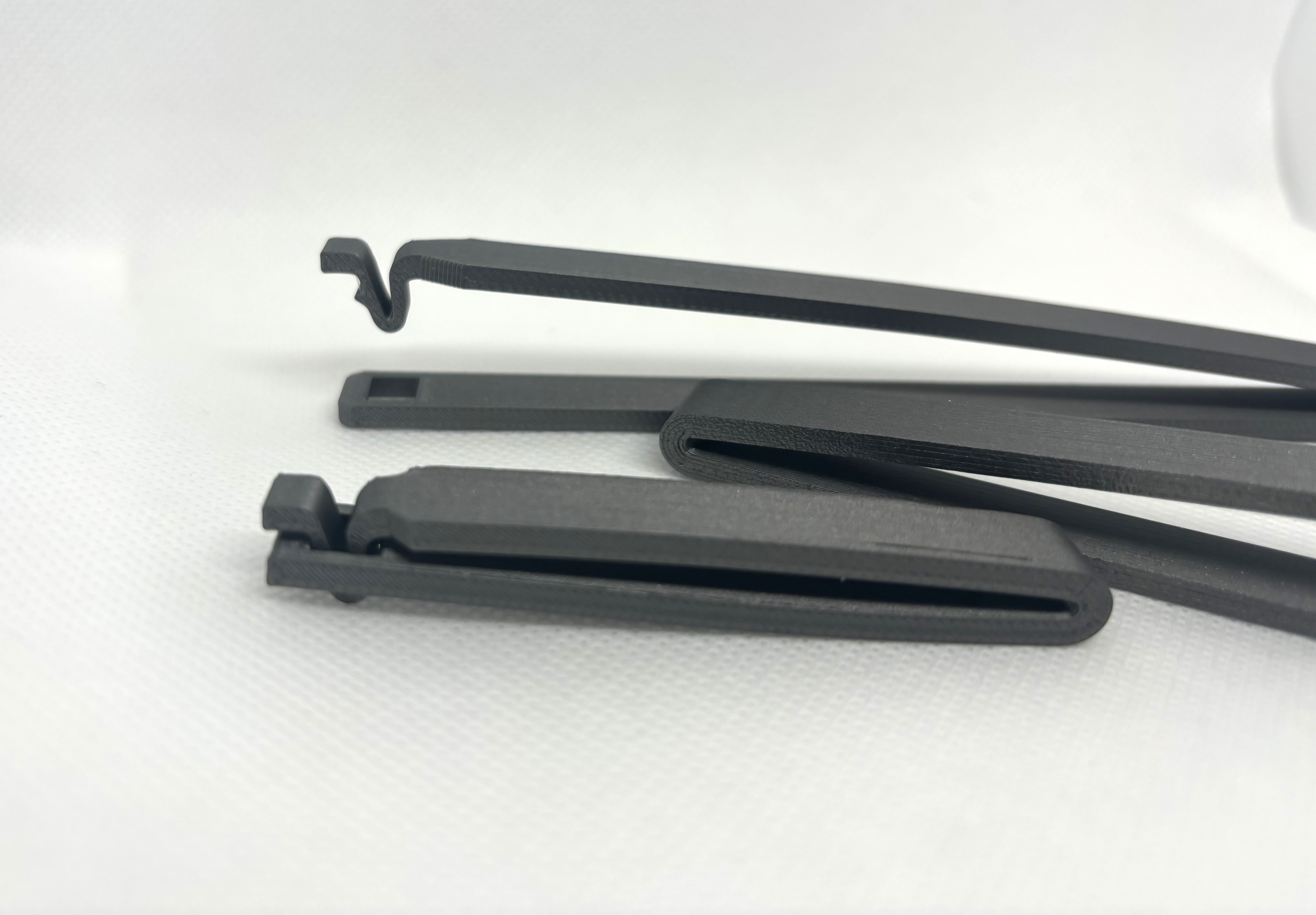 Miniatura 2 do modelo 3D Bag Clips different Sizes Self locking