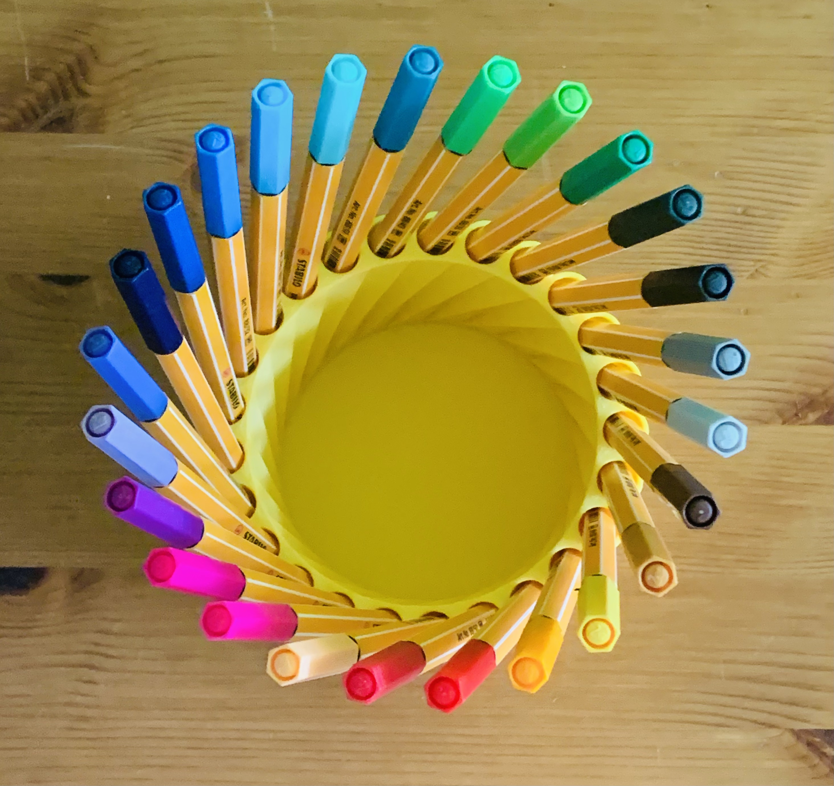 Holder for Stabilo fineliners