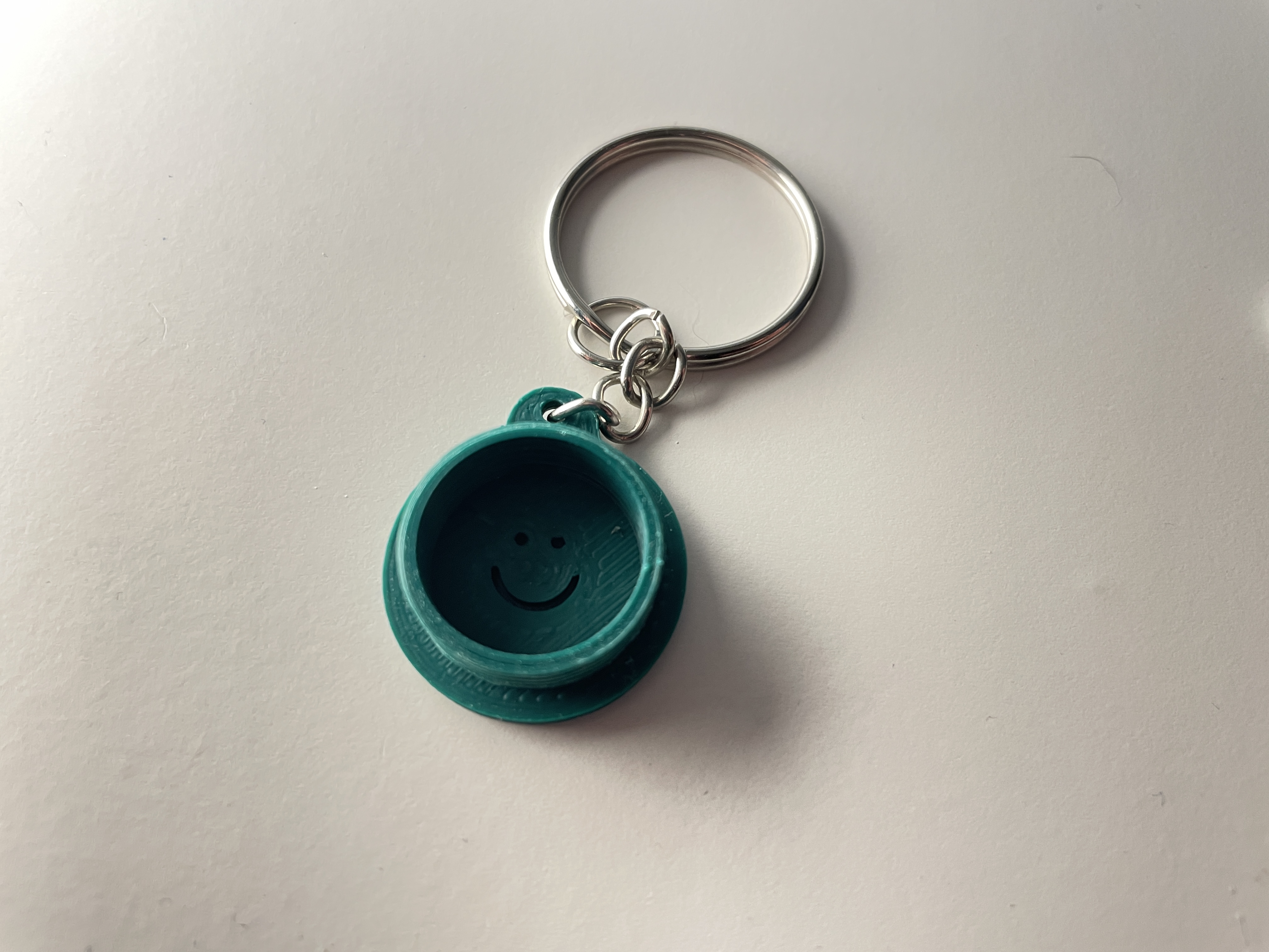 Pill box keychain (small)