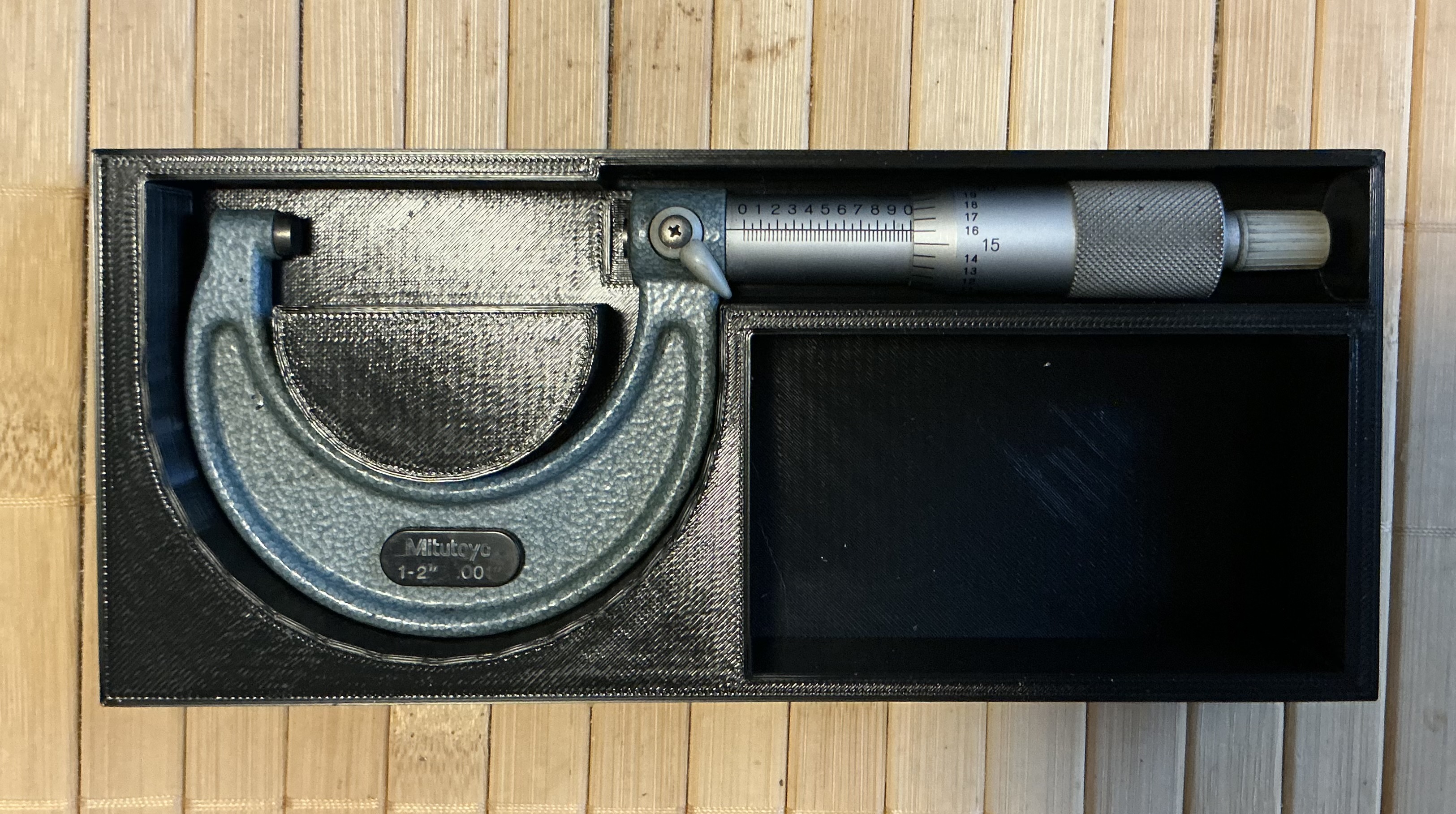 1-2” micrometer Tray