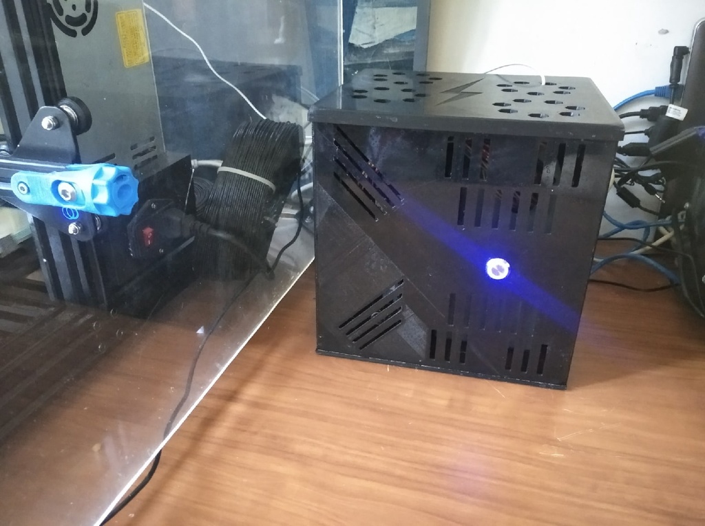 miniITX box + ATX PSU