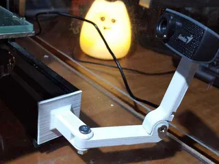 GENIUS FaceCam 1000X mount for 40x40 profile by Vladimir