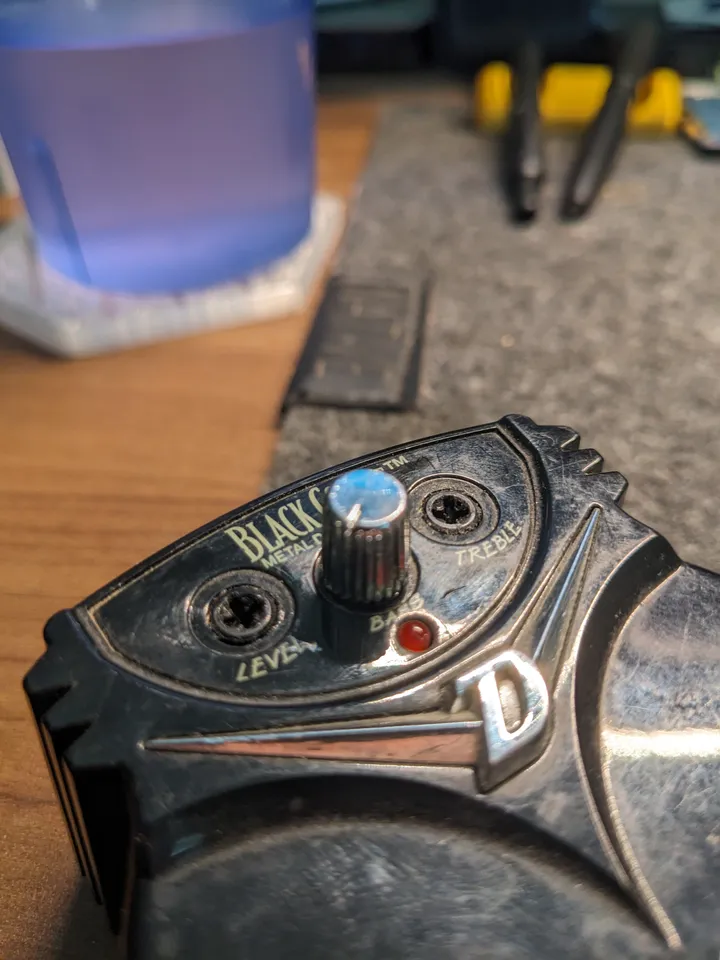 ギター Danelectro BLACK COFFEE L DISTORTION Danelectro DJ-21C Black Coffee Metal Distortion Mini | The