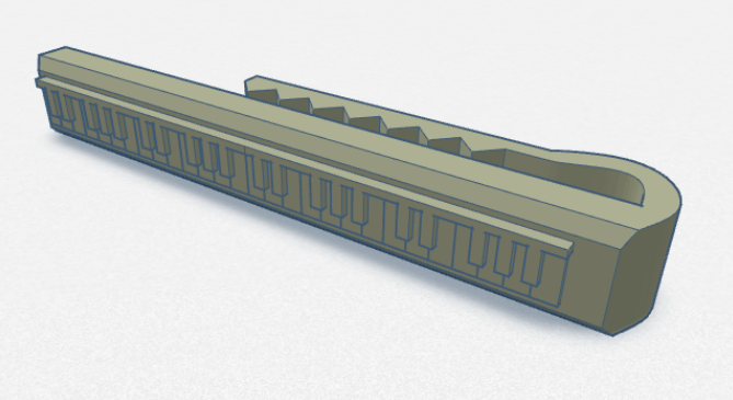 Piano Tie Bar