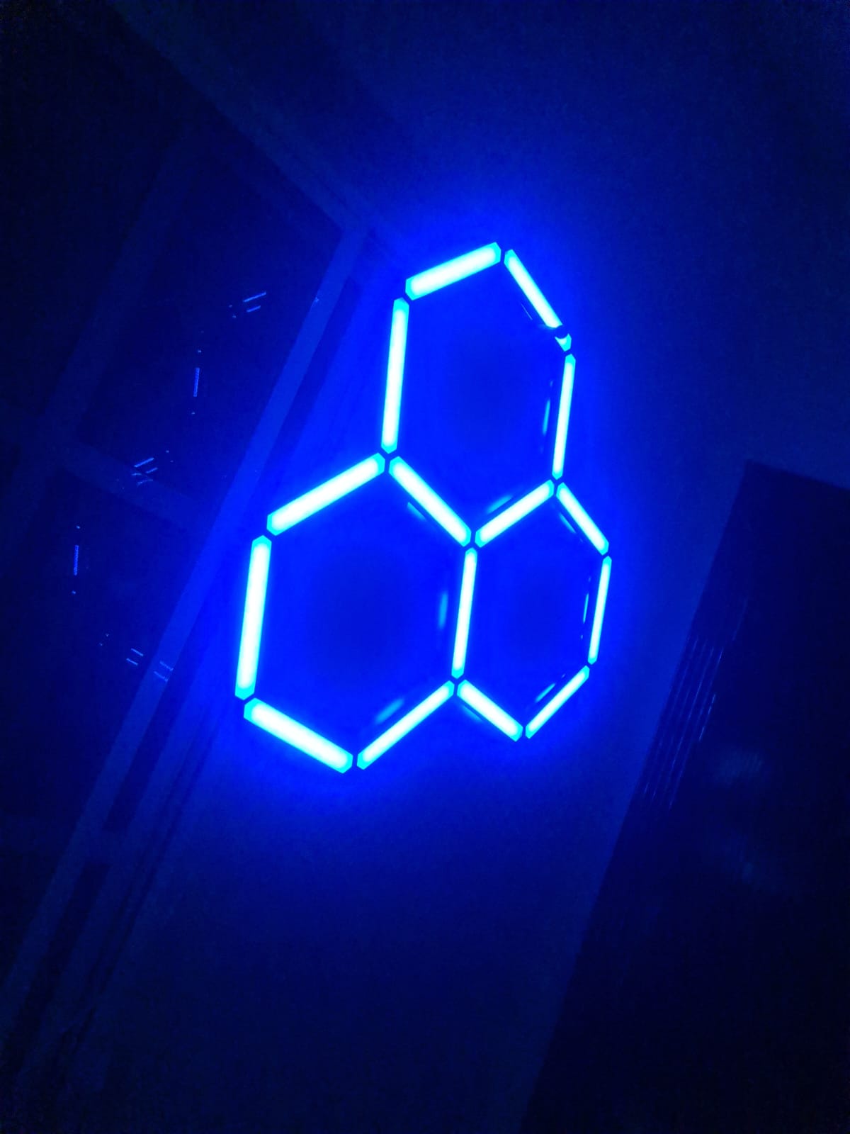 Miniatura 4 do modelo 3D HexGrid Led Hexagon Light