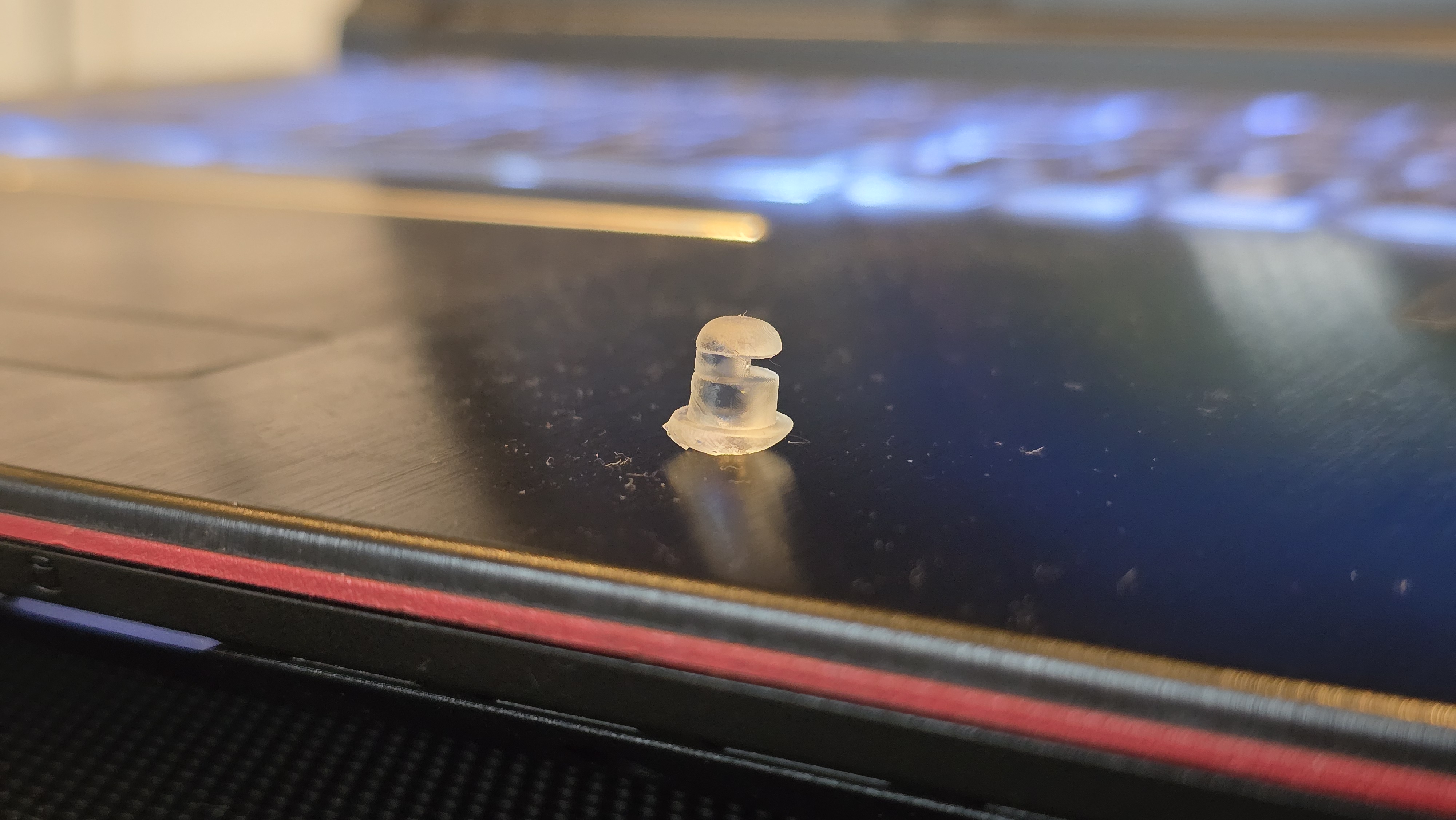 PINLOCK piny PUSH PIN clear