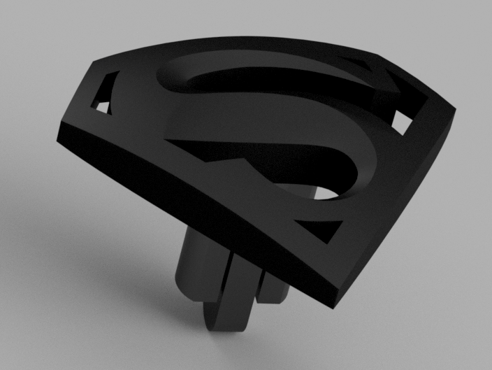 Snap-fit Cufflinks - Superman