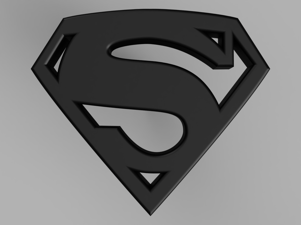 Miniatura 4 do modelo 3D Snap-fit Cufflinks - Superman
