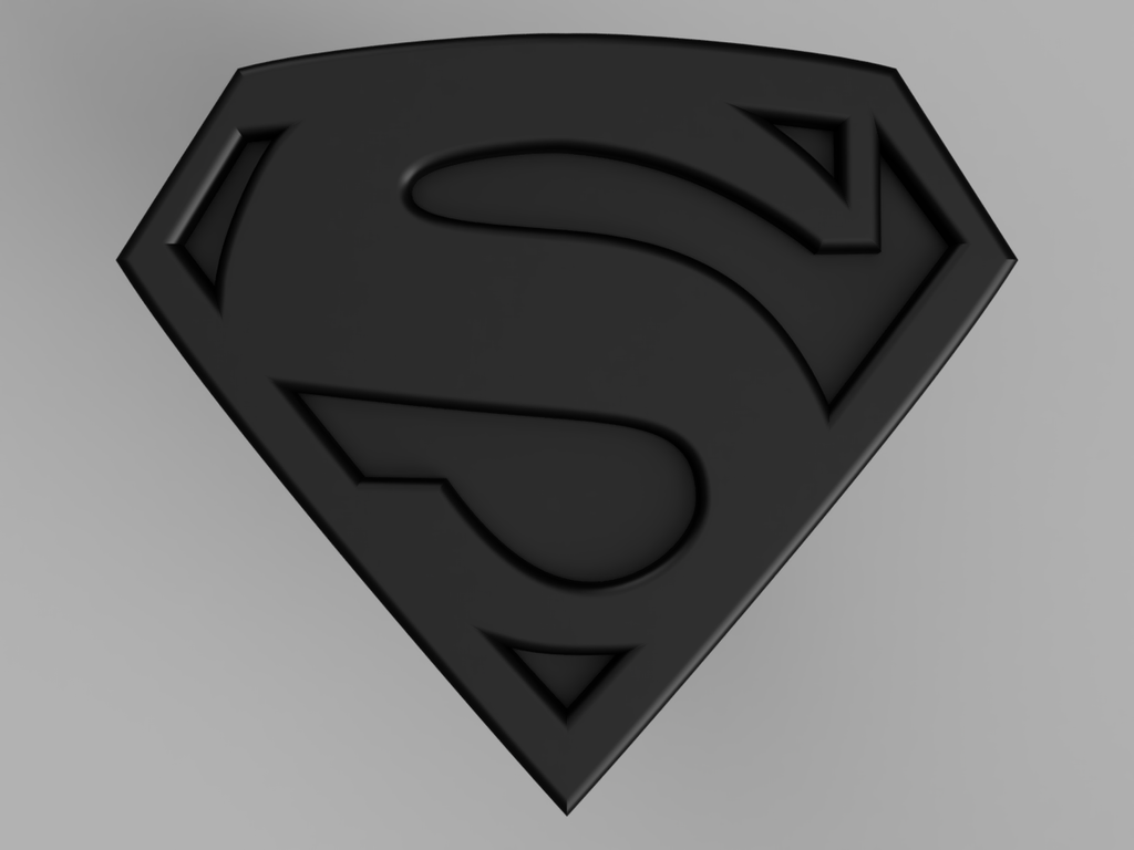 Miniatura 5 do modelo 3D Snap-fit Cufflinks - Superman