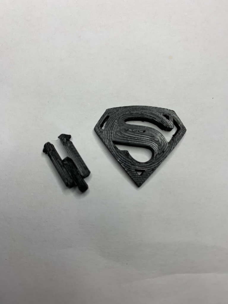 Miniatura 7 do modelo 3D Snap-fit Cufflinks - Superman